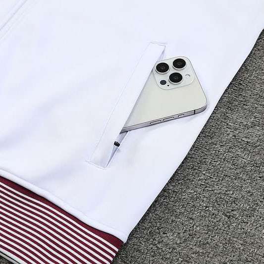 2425 long zipper England white S-XXL — foto 5