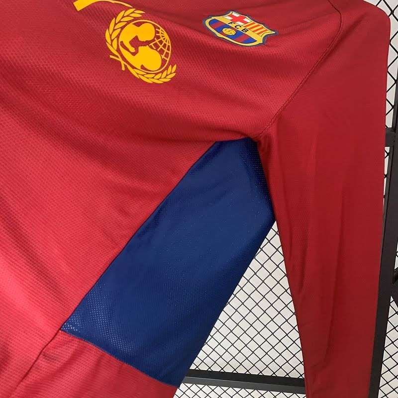 2008/09 Retro Barcelona long sleeve home S-XXL AT358 — foto 3
