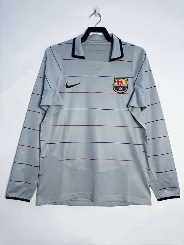 Retro Barcelona 03/04 Home away Long sleeve S-XXL — foto 1
