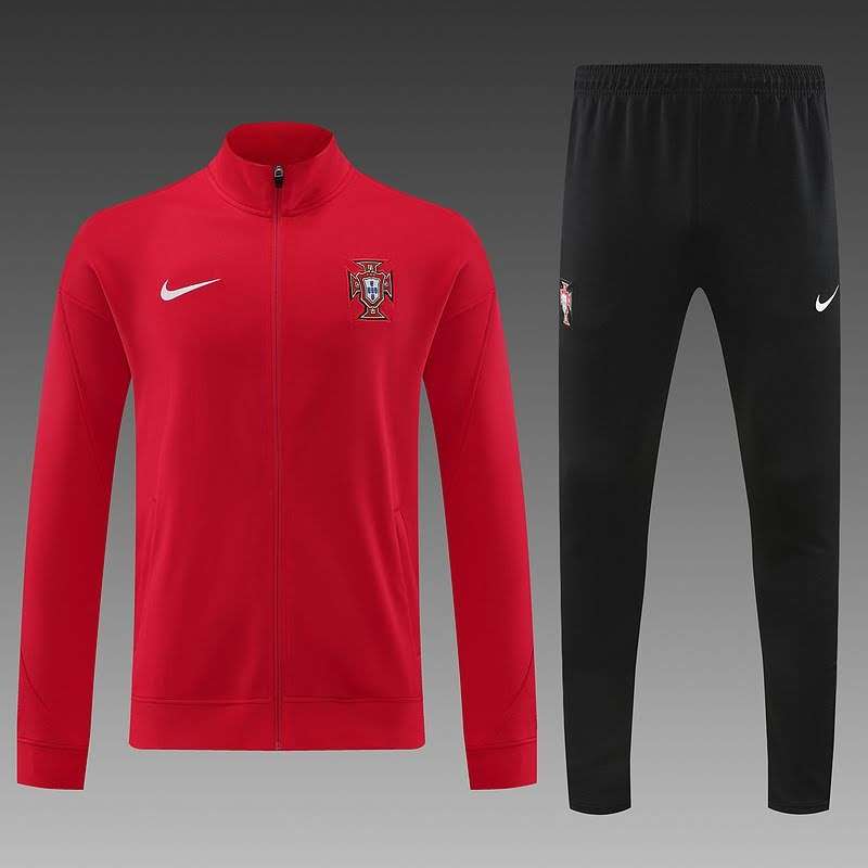 2425 LONG zipper Portugal red kit S-XXL — foto 2