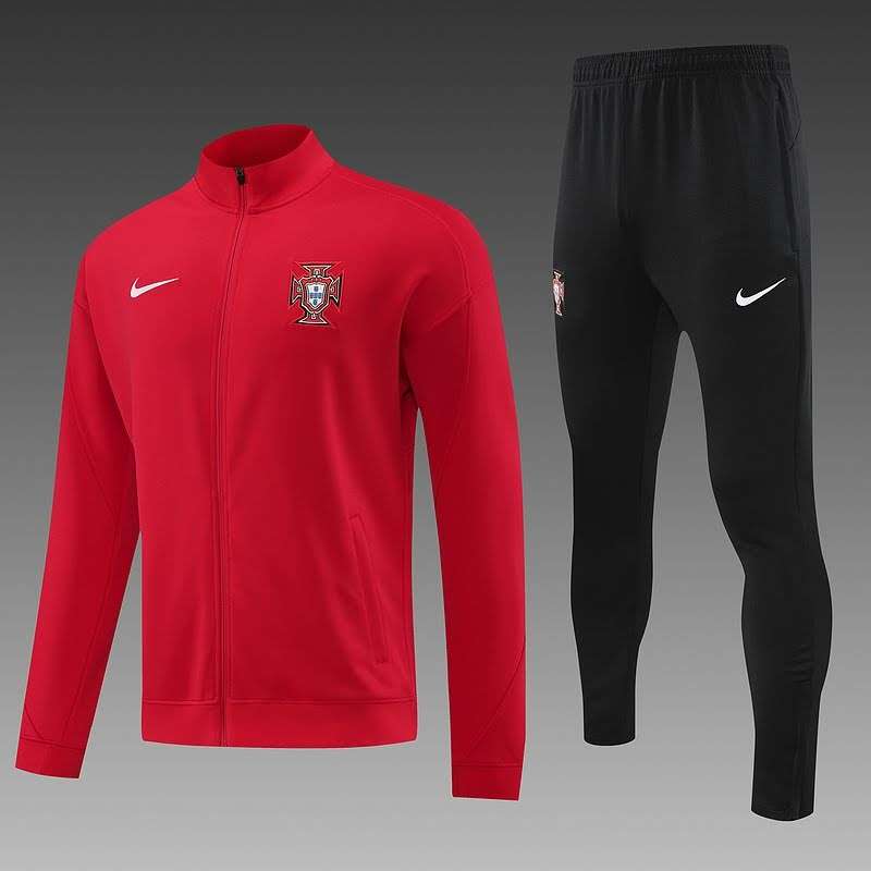 2425 LONG zipper Portugal red kit S-XXL — foto 1
