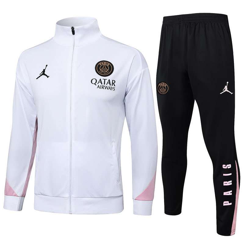 A821 2425 PSG long zipper white kit S-XXL — foto 1