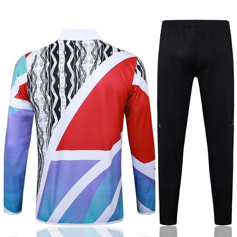 A844 2425 long zipper Arsenal Red and blue S-XXL — foto 2