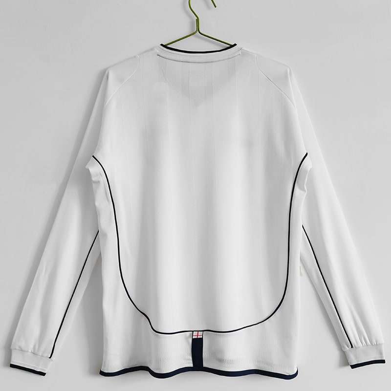 Retro 2002 England home long sleeves S-XXL — foto 2