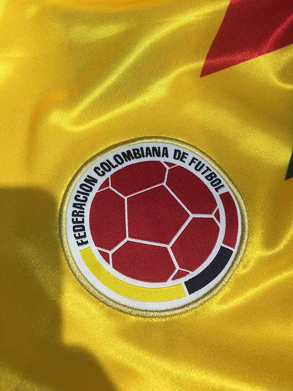 Colombia 1990 Home Retro Soccer Jersey — foto 4