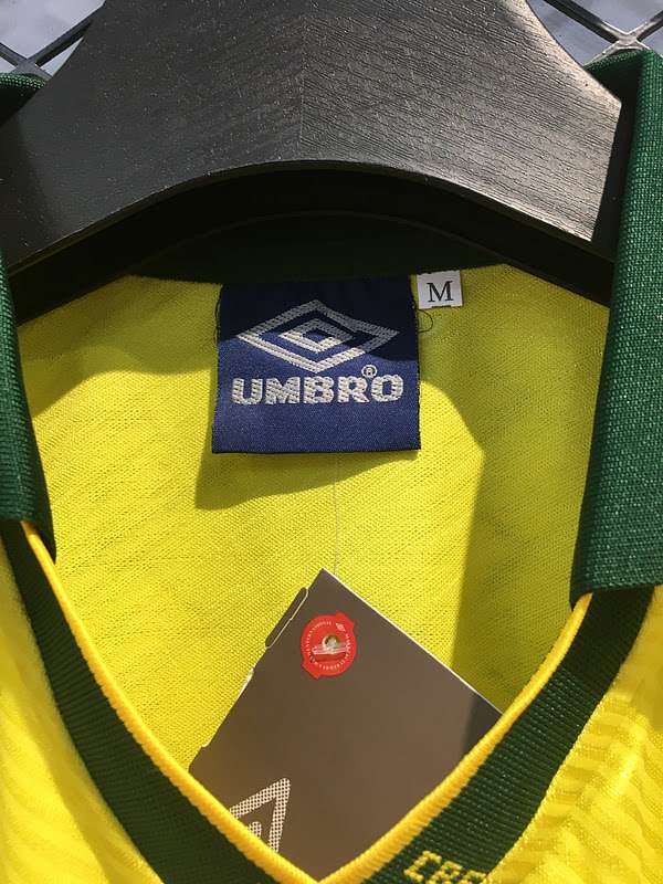 Retro 94/97 Brazil home S-2XL — foto 3
