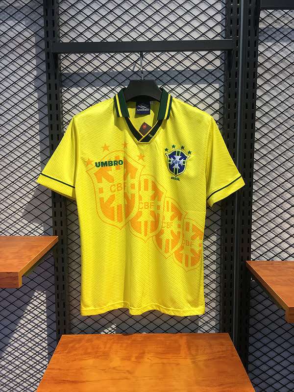 Retro 94/97 Brazil home S-2XL — foto 1