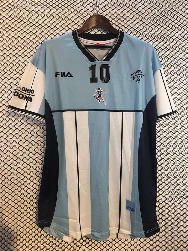 Retro 2001 Argentina Home Jersey S-XXL — foto 1