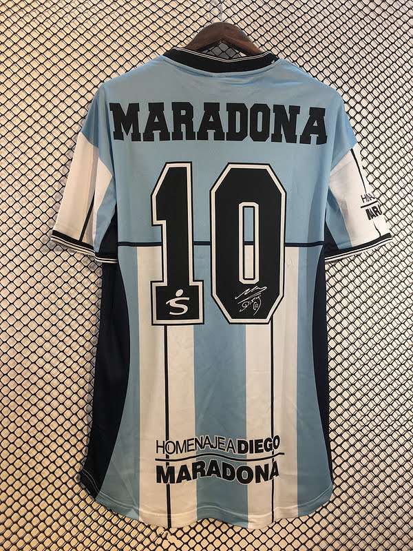 Retro 2001 Argentina Home Jersey S-XXL — foto 2
