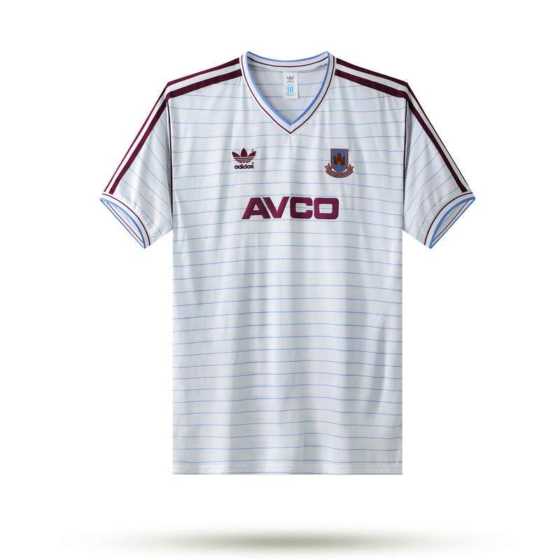 Retro 1986 West Ham United Away S-2XL — foto 1