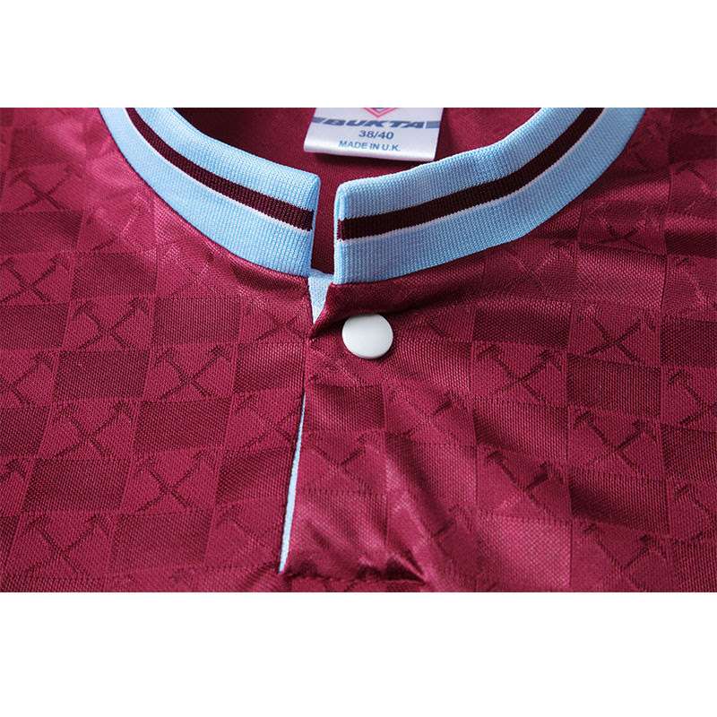 Retro 1989-90 West Ham United Home S-2XL — foto 5