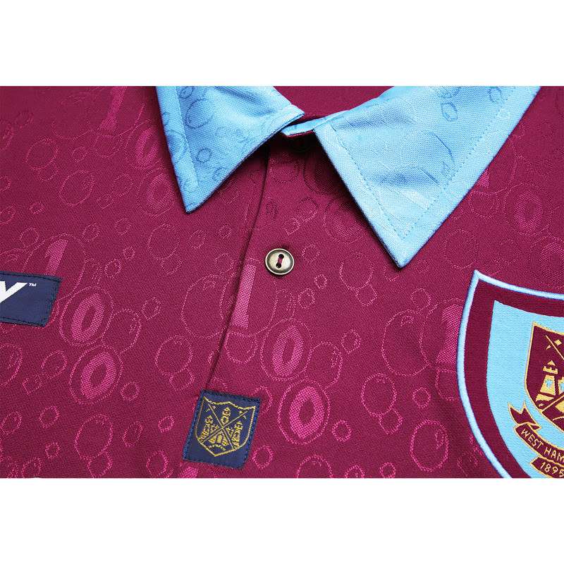 Retro 1995-97 West Ham United Home S-2XL — foto 3
