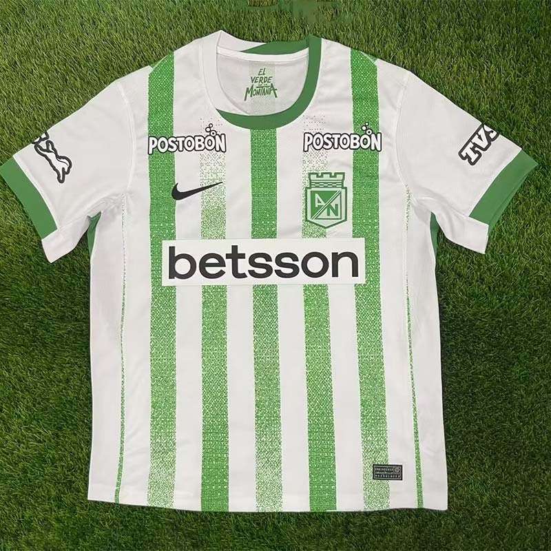 Atletico Nacional 2025/26 ALL Sponsor Home Jersey — foto 1