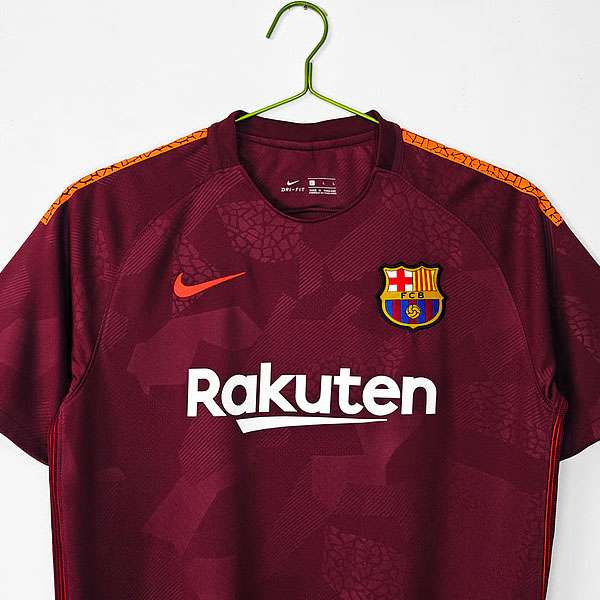 Retro Barcelona 17/18 third awayS-XXL — foto 4