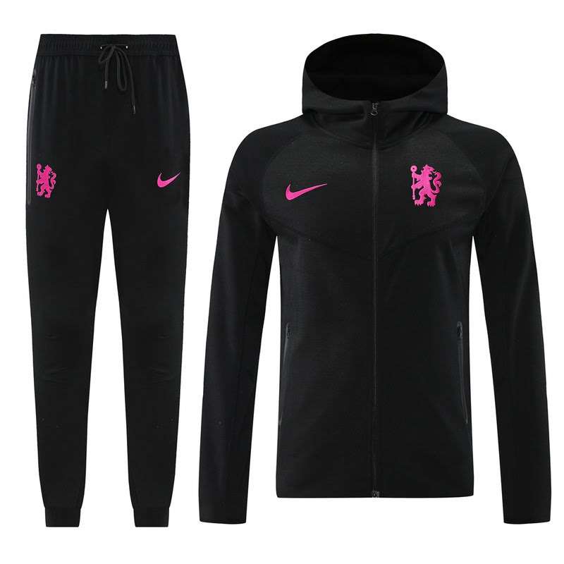2425 Chelsea Long zipper black with cap kit S-XXL — foto 2