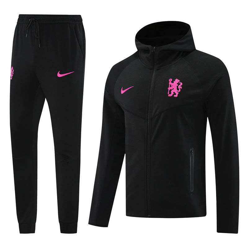 2425 Chelsea Long zipper black with cap kit S-XXL — foto 1