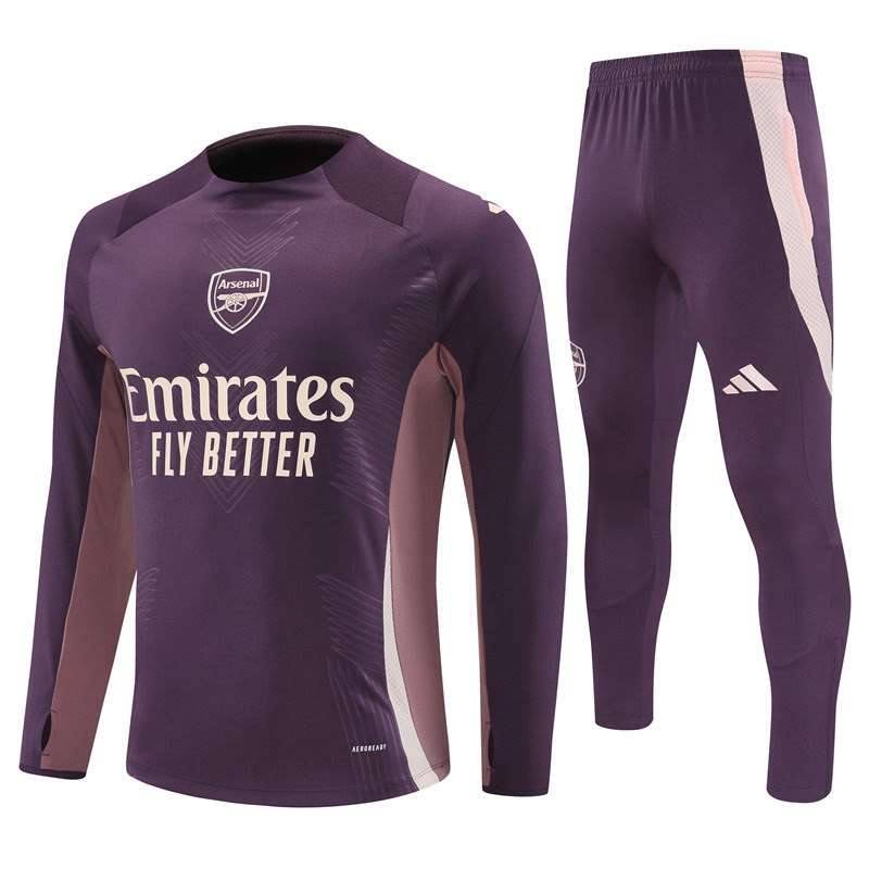 2425 Arsenal purple taining suit kit S-XXL — foto 1