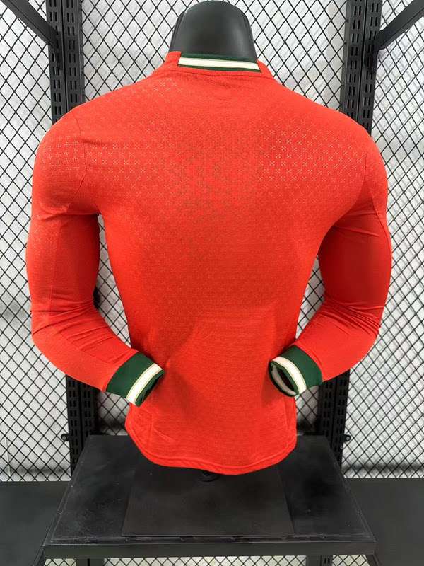 Portugal 2025/26 Home Player Jersey Long Sleeve S-XXL — foto 2