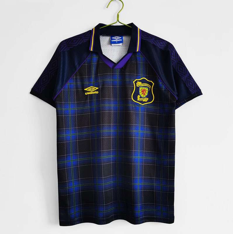 1994 Retro Scotland home S-XXL — foto 1