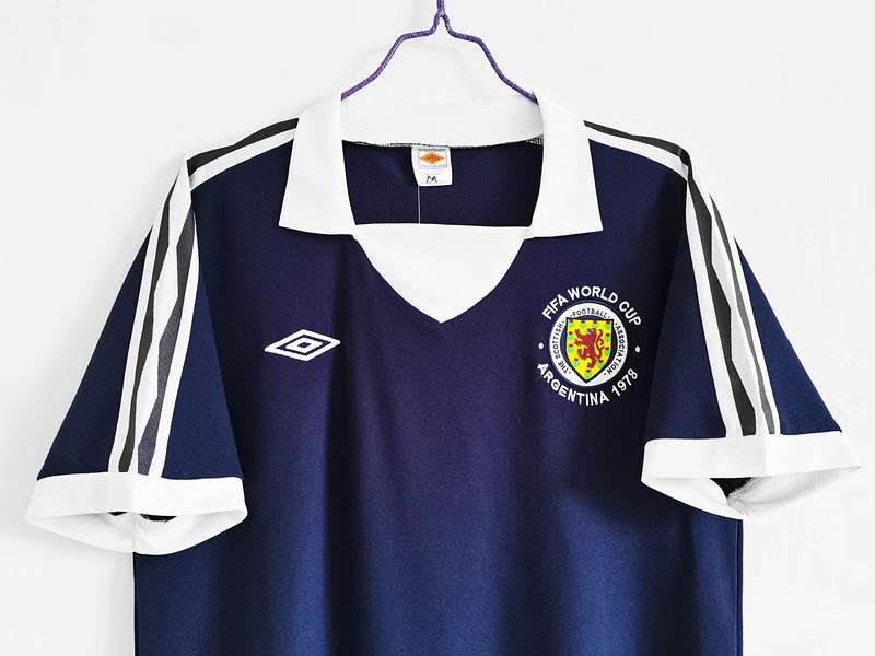 1978 Retro Scotland home S-XXL — foto 4