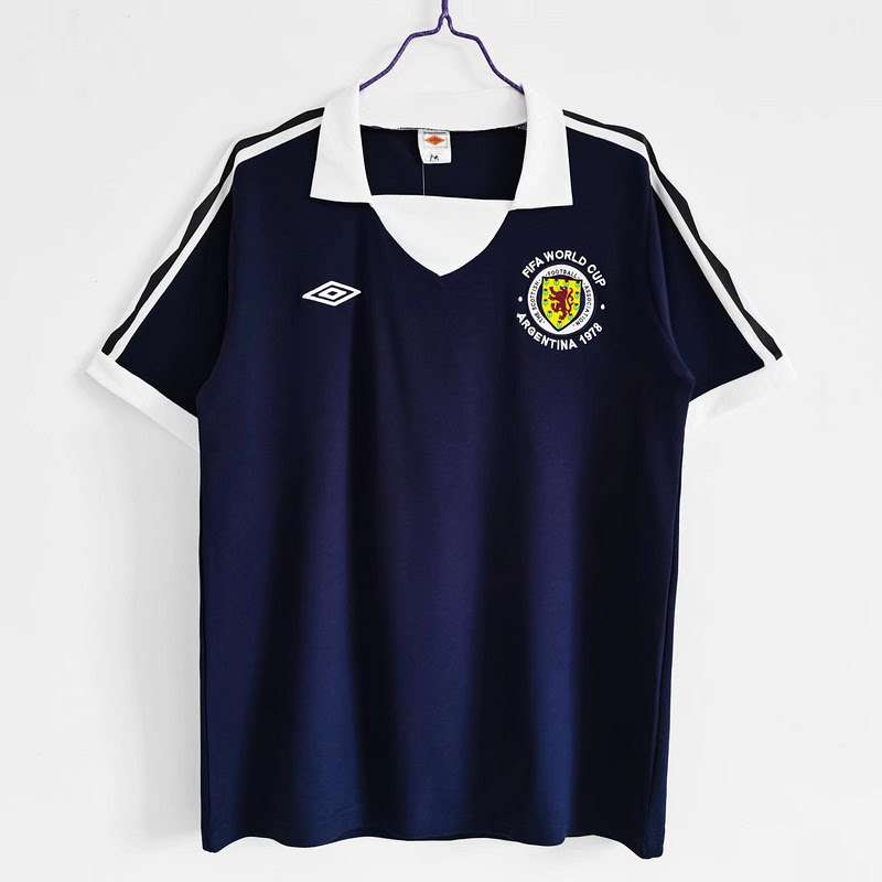 1978 Retro Scotland home S-XXL — foto 1