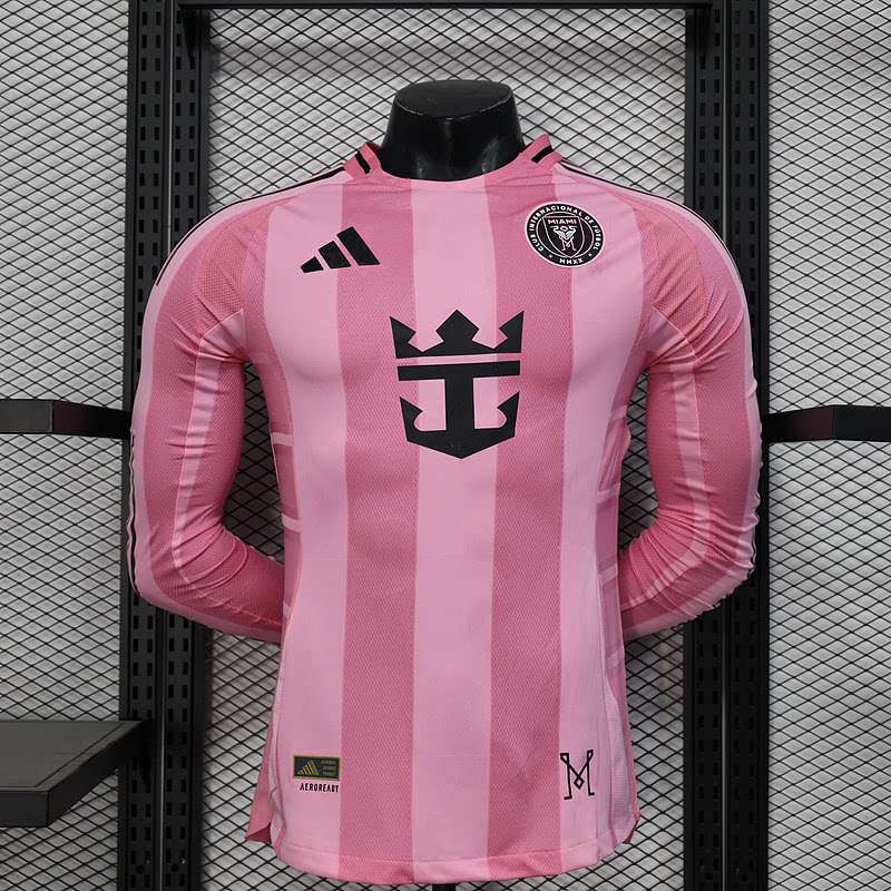 2526 Miami player Home Long Sleeves S-XXL — foto 1