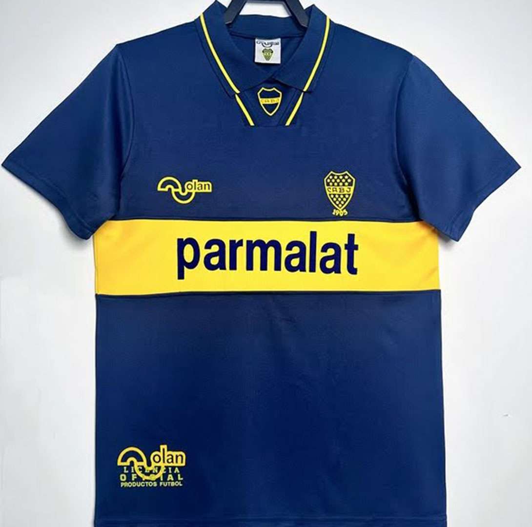 Retro 1993/95 Boca home S-2XL — foto 1