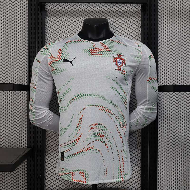 Portugal 2025/26 Away Player Jersey Long Sleeves S-XXL — foto 1