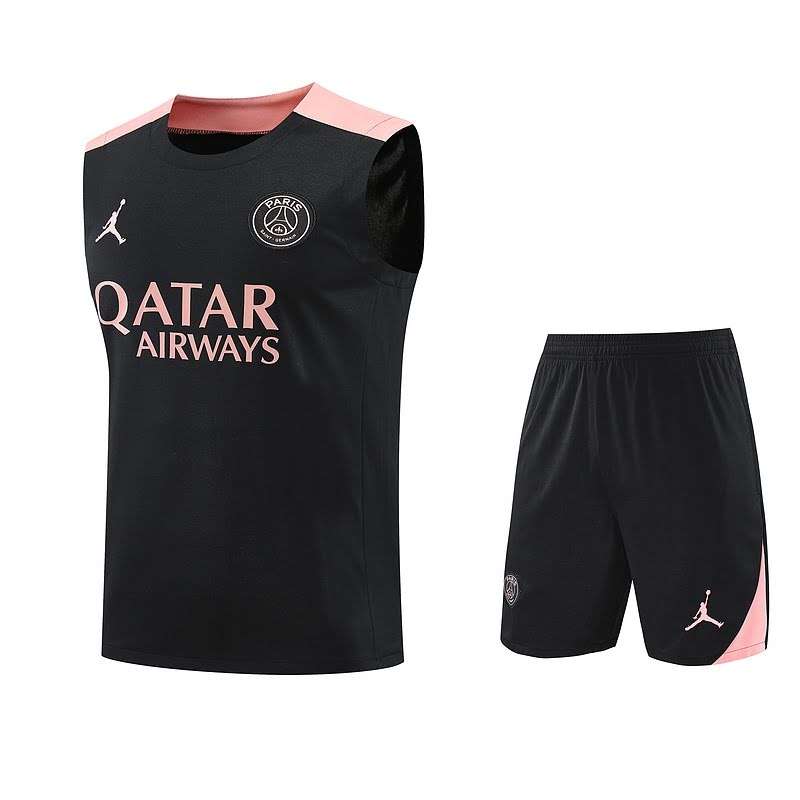 2526 PSG training suit balck vest S-XXL — foto 1