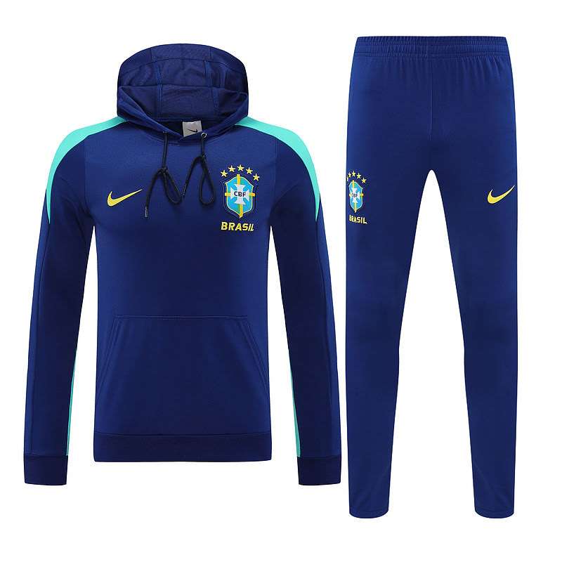 2526 Brazil sapphire Hooded sweatshirt suit S-2XL1 — foto 2