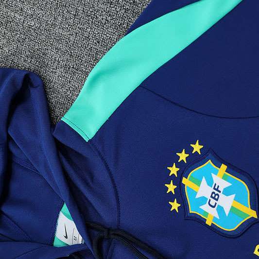 2526 Brazil sapphire Hooded sweatshirt suit S-2XL1 — foto 5