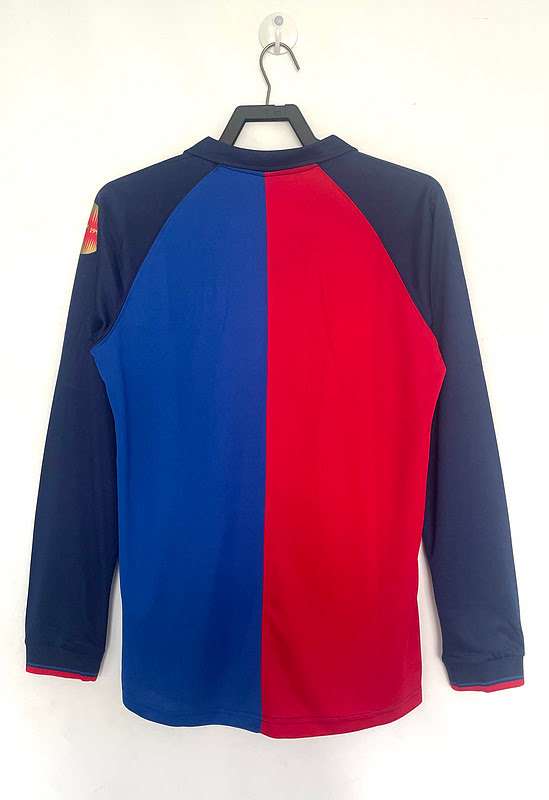 1999/00 Barcelona Jersey Home Long Sleeves S-2XL — foto 2
