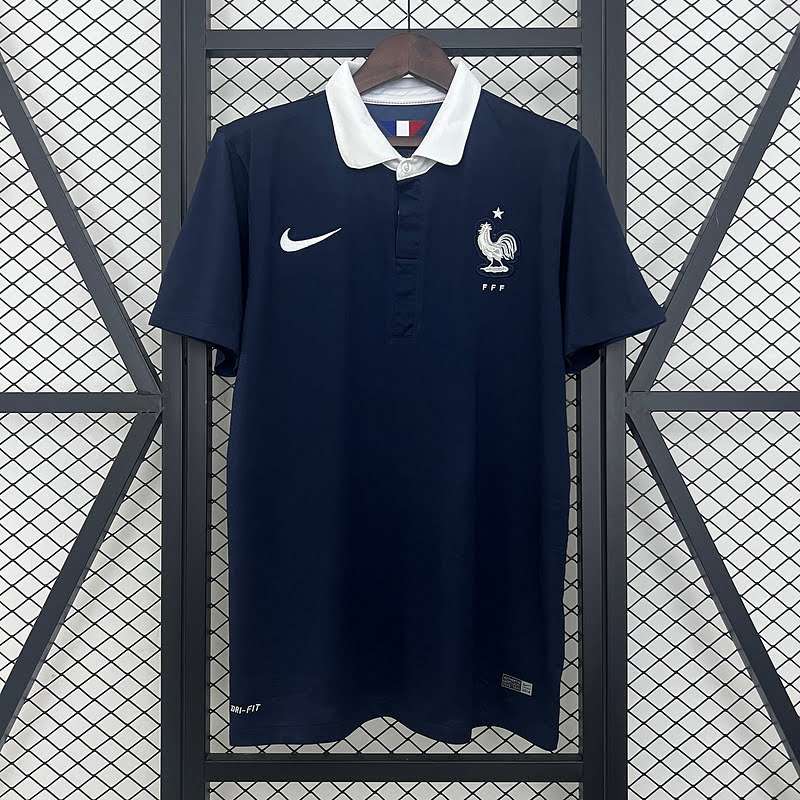 Retro 2014 France Home S-4XL — foto 1