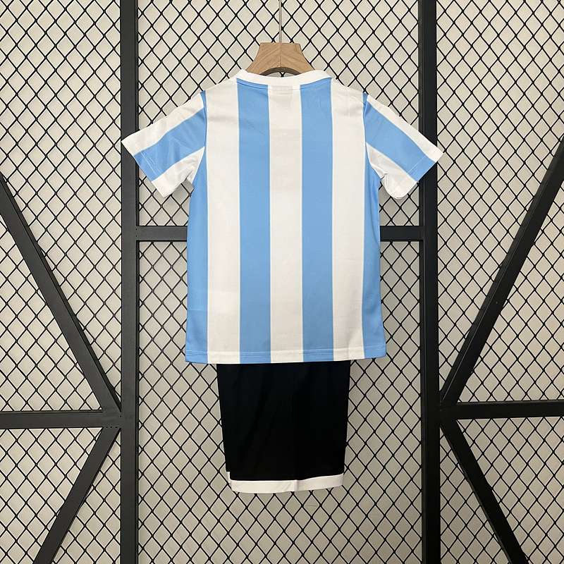 Retro 1986 Argentina home kid kit 16-28 — foto 2