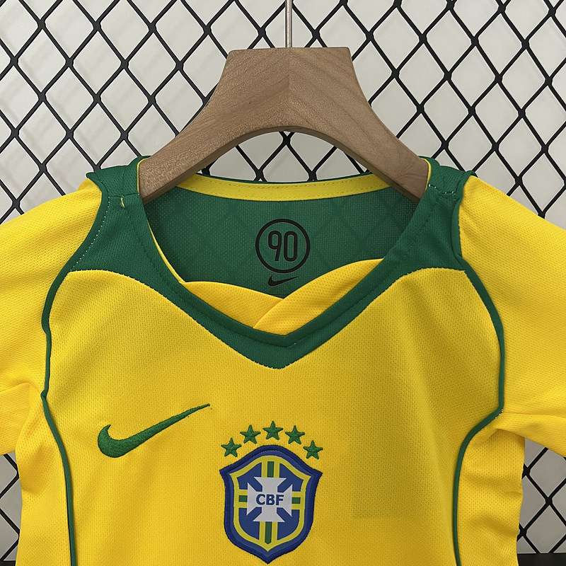 Retro Kids-2004 Brazil Home SIZE 16-28 — foto 4