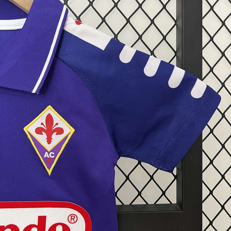 Retro 1998 Fiorentina home kid kit 16-28 — foto 4