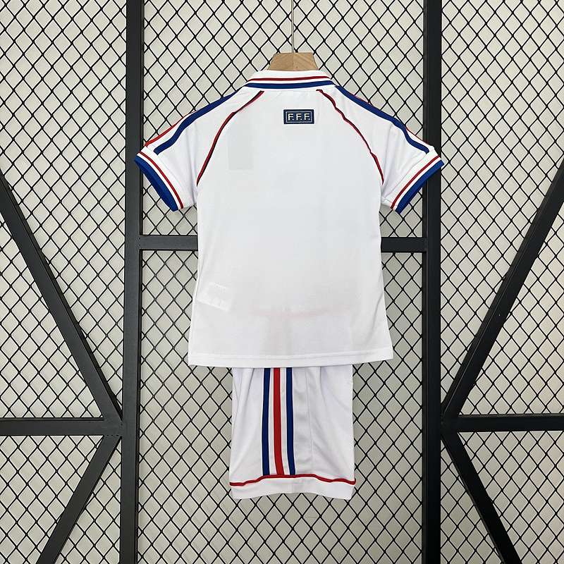 Retro Kids-1998 frança Away SIZE 16-28 — foto 2