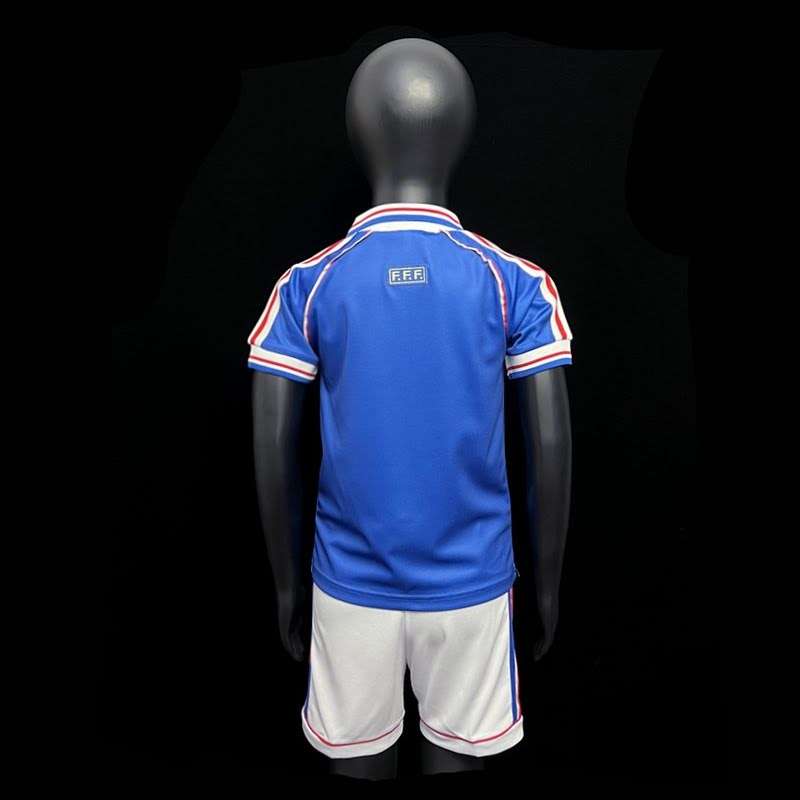 Retro 1998 France home kids 16-28 — foto 2