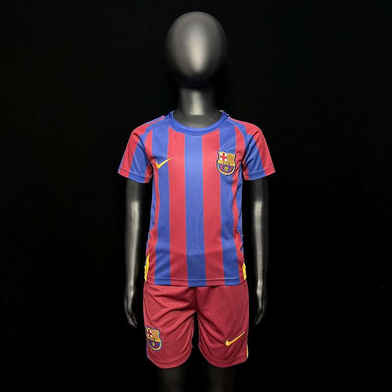 Retro Barcelona 05∕06 home kids 16-28 — foto 1