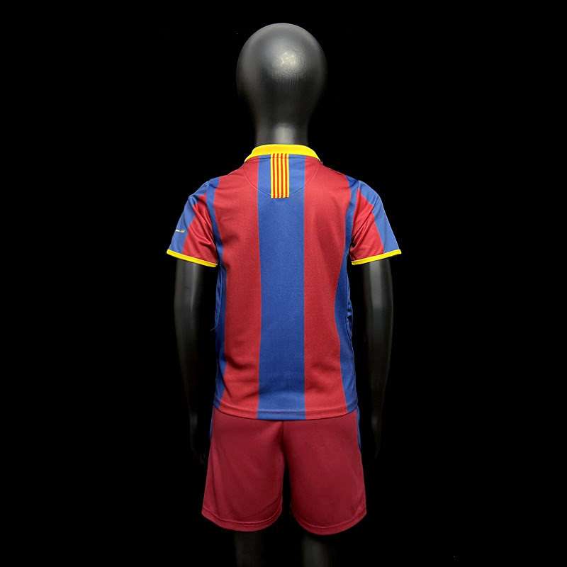 Retro Barcelona 10-11 home kids 16-28 — foto 2