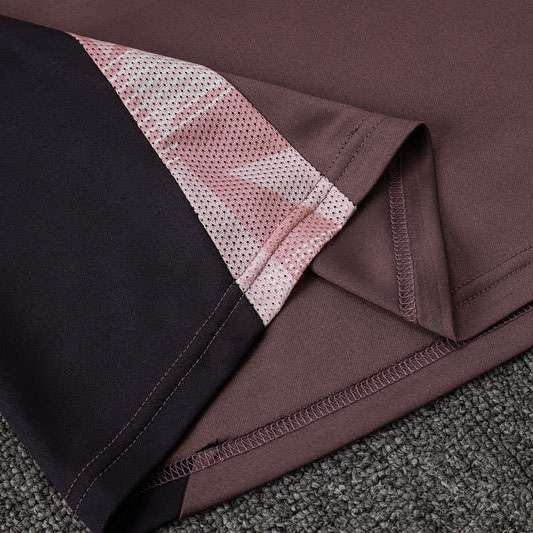 B993 2425 half zipper Arsenal gray with purple S-XXL — foto 3