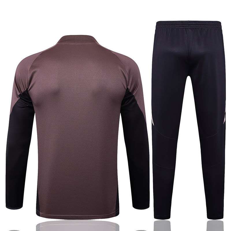 B993 2425 half zipper Arsenal gray with purple S-XXL — foto 2