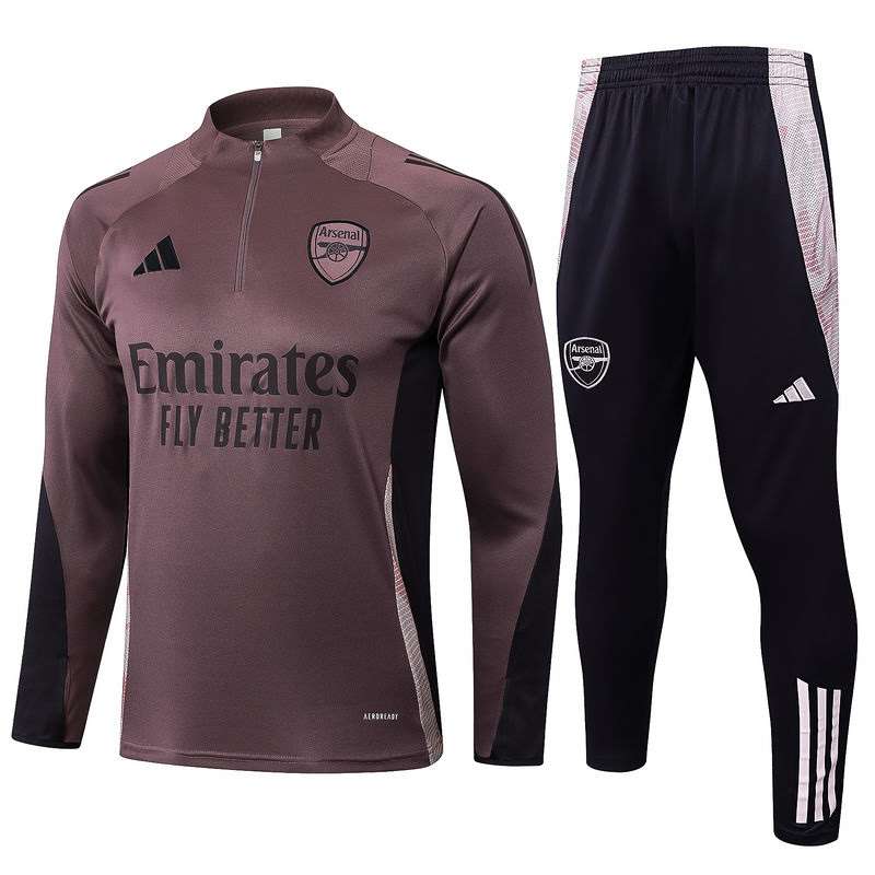 B993 2425 half zipper Arsenal gray with purple S-XXL — foto 1