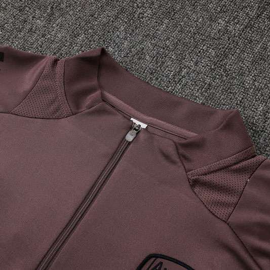 B993 2425 half zipper Arsenal gray with purple S-XXL — foto 5