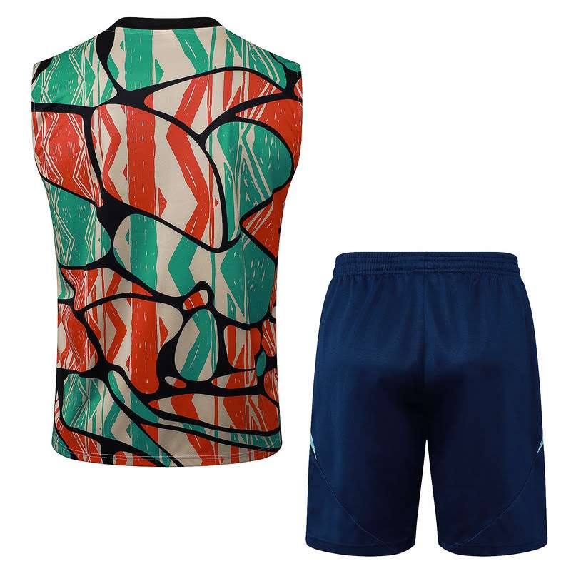 D1246 2425 Arsenal red with green camouflage taining vest kit S-XXL — foto 2
