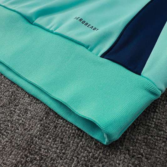 F614 2425 Arsenal half zipper light green with cap kit S-XXL — foto 4