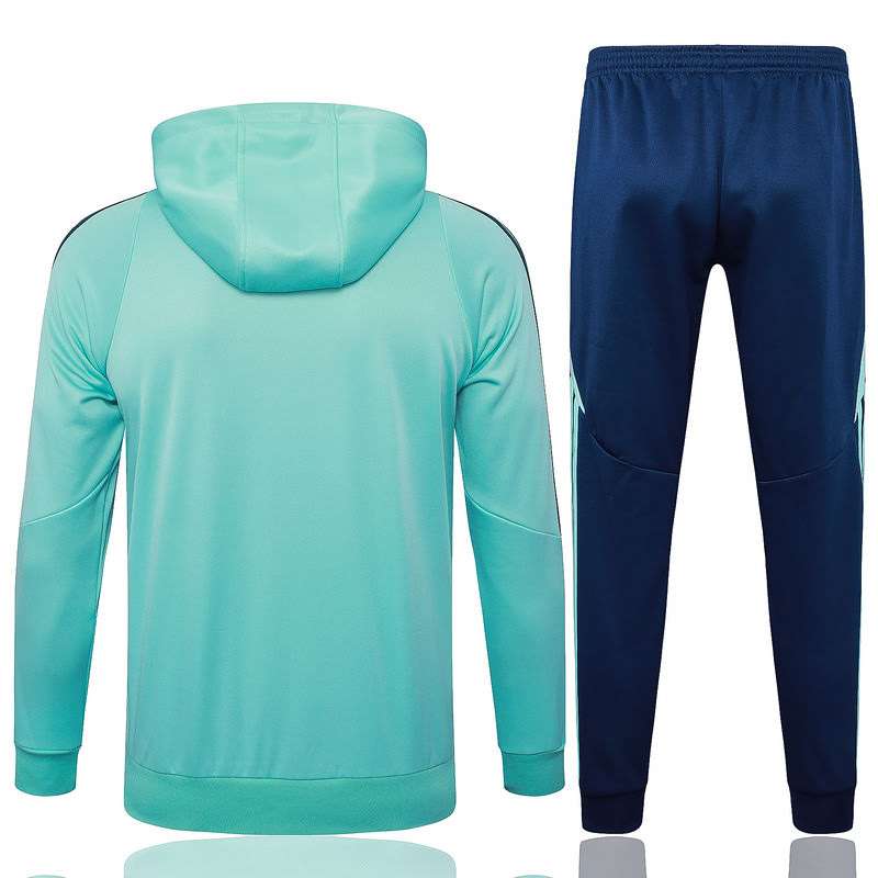 F614 2425 Arsenal half zipper light green with cap kit S-XXL — foto 2