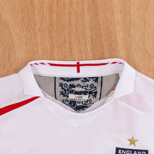 England Retro 2006 Home Long Sleeve S-XXL — foto 5