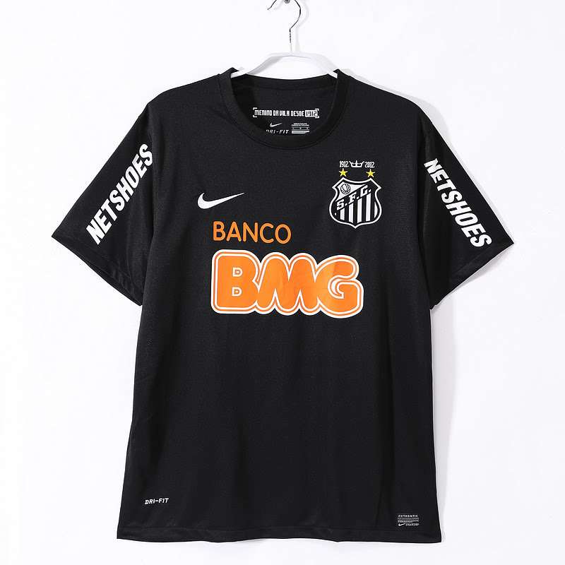 Retro Santos 2013 away black S-XXL — foto 1
