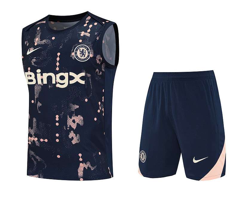 2526 Chelsea black training kit vest S-XXL — foto 1